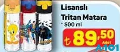 LİSANSLI TRİTAN MATARA 500 ML LİSANSLI TRİTAN MATARA 500 ML